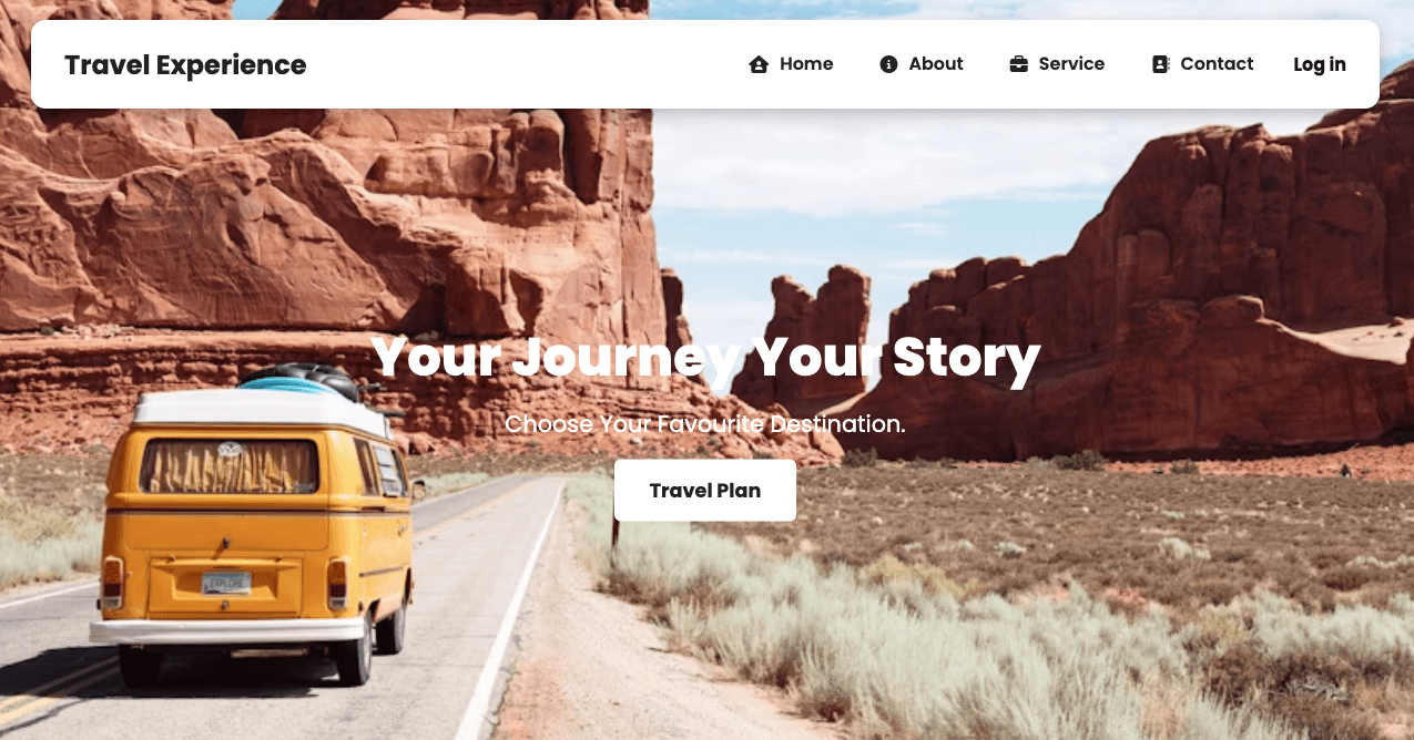 A Travelling Experience Web Application